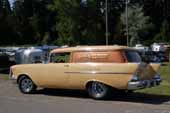 Rare 1957 Chevrolet Sedan Delivery at the Trailer Rally in Roslyn, Washington State